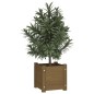 vidaXL Fioriera da Giardino Miele 31x31x31 cm Legno Massello di Pino vidaXL Fioriera da Giardino Miele 31x31x31 cm Legno Massello di Pino