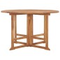 vidaXL Set da Pranzo Pieghevole per Esterni 5pz Legno Massello di Teak vidaXL Set da Pranzo Pieghevole per Esterni 5pz Legno Massello di Teak