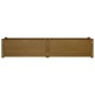 vidaXL Letto Rialzato da Giardino Miele 150x31x31 cm in Legno di Pino vidaXL Letto Rialzato da Giardino Miele 150x31x31 cm in Legno di Pino