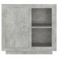 vidaXL Credenza Grigio Cemento 80x40x75 cm vidaXL Credenza Grigio Cemento 80x40x75 cm