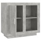 vidaXL Credenza Grigio Cemento 80x40x75 cm vidaXL Credenza Grigio Cemento 80x40x75 cm