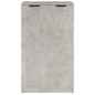 vidaXL Scarpiera Grigio Cemento 59x35x100 cm in Legno Multistrato