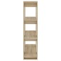 vidaXL Libreria/Divisorio Rovere Sonoma 100x30x123,5 cm vidaXL Libreria/Divisorio Rovere Sonoma 100x30x123,5 cm