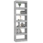 vidaXL Libreria/Divisorio Grigio Cemento 60x30x198 cm vidaXL Libreria/Divisorio Grigio Cemento 60x30x198 cm