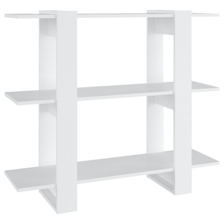 vidaXL Libreria/Divisorio Bianco 100x30x87 cm