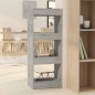 vidaXL Libreria/Divisorio Grigio Cemento 40x30x103 cm in Truciolato vidaXL Libreria/Divisorio Grigio Cemento 40x30x103 cm in Truciolato