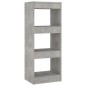 vidaXL Libreria/Divisorio Grigio Cemento 40x30x103 cm in Truciolato vidaXL Libreria/Divisorio Grigio Cemento 40x30x103 cm in Truciolato