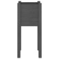 vidaXL Fioriera da Giardino Grigie 31x31x70 cm Legno Massello di Pino vidaXL Fioriera da Giardino Grigie 31x31x70 cm Legno Massello di Pino
