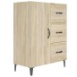 vidaXL Credenza Rovere Sonoma 69,5x34x90 cm in Legno Multistrato vidaXL Credenza Rovere Sonoma 69,5x34x90 cm in Legno Multistrato