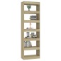 vidaXL Libreria/Divisorio Rovere Sonoma 60x30x198 cm vidaXL Libreria/Divisorio Rovere Sonoma 60x30x198 cm