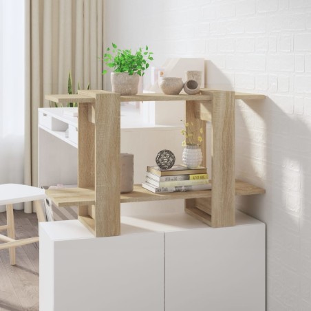 vidaXL Libreria/Divisorio Rovere Sonoma 80x30x51 cm