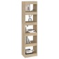 vidaXL Libreria/Divisorio Rovere Sonoma 40x30x166 cm
