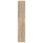 vidaXL Libreria/Divisorio Rovere Sonoma 40x30x166 cm