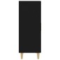 vidaXL Credenza Nera 70x34x90 cm in Legno Multistrato vidaXL Credenza Nera 70x34x90 cm in Legno Multistrato