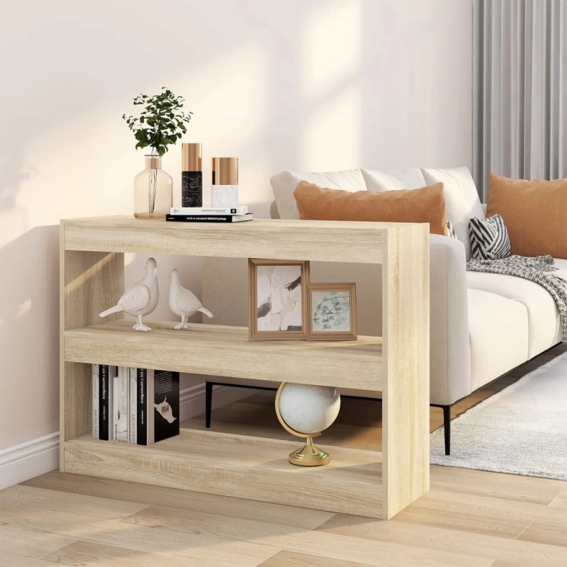 vidaXL Libreria/Divisorio Rovere Sonoma 100x30x72 cm vidaXL Libreria/Divisorio Rovere Sonoma 100x30x72 cm