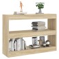 vidaXL Libreria/Divisorio Rovere Sonoma 100x30x72 cm vidaXL Libreria/Divisorio Rovere Sonoma 100x30x72 cm