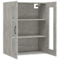 vidaXL Armadietto Pensile a Parete Grigio Cemento 69,5x34x90 cm vidaXL Armadietto Pensile a Parete Grigio Cemento 69,5x34x90 cm