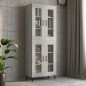 vidaXL Armadietto Pensile a Parete Grigio Cemento 69,5x34x90 cm vidaXL Armadietto Pensile a Parete Grigio Cemento 69,5x34x90 cm