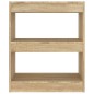 vidaXL Libreria/Divisorio Rovere Sonoma 60x30x72 cm