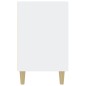 vidaXL Credenza Bianco Lucido 100x36x60 cm in Legno Multistrato vidaXL Credenza Bianco Lucido 100x36x60 cm in Legno Multistrato