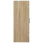vidaXL Armadietto Pensile a Parete Rovere Sonoma 69,5x34x90 cm vidaXL Armadietto Pensile a Parete Rovere Sonoma 69,5x34x90 cm
