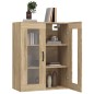 vidaXL Armadietto Pensile a Parete Rovere Sonoma 69,5x34x90 cm vidaXL Armadietto Pensile a Parete Rovere Sonoma 69,5x34x90 cm