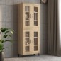 vidaXL Armadietto Pensile a Parete Rovere Sonoma 69,5x34x90 cm vidaXL Armadietto Pensile a Parete Rovere Sonoma 69,5x34x90 cm