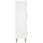 vidaXL Credenza Bianca 70x31x115 cm in Legno Multistrato vidaXL Credenza Bianca 70x31x115 cm in Legno Multistrato