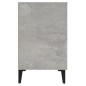 vidaXL Credenza Grigio Cemento 100x36x60 cm in Legno Multistrato