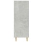 vidaXL Credenza Grigio Cemento 69,5x32,5x90 cm in Legno Multistrato vidaXL Credenza Grigio Cemento 69,5x32,5x90 cm in Legno Multistrato