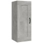 vidaXL Mobile Pensile Grigio Cemento 35x34x90 cm in Legno Multistrato vidaXL Mobile Pensile Grigio Cemento 35x34x90 cm in Legno Multistrato