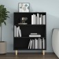 vidaXL Credenza Nera 69,5x32,5x90 cm in Legno Multistrato vidaXL Credenza Nera 69,5x32,5x90 cm in Legno Multistrato