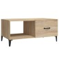 vidaXL Tavolino da Salotto Rovere Sonoma 90x50x40 cm Legno Multistrato vidaXL Tavolino da Salotto Rovere Sonoma 90x50x40 cm Legno Multistrato