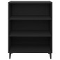 vidaXL Credenza Nera 69,5x32,5x90 cm in Legno Multistrato vidaXL Credenza Nera 69,5x32,5x90 cm in Legno Multistrato