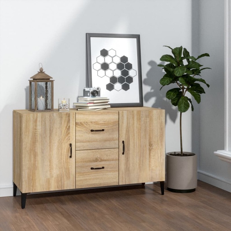 vidaXL Credenza Rovere Sonoma 100x36x60 cm in Legno Multistrato