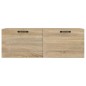 vidaXL Mobile Pensile Rovere Sonoma 100x36,5x35 cm Legno Multistrato