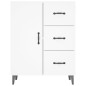 vidaXL Credenza Bianca 69,5x34x90 cm in Legno Multistrato vidaXL Credenza Bianca 69,5x34x90 cm in Legno Multistrato