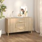 vidaXL Credenza Rovere Sonoma 100x36x60 cm in Legno Multistrato vidaXL Credenza Rovere Sonoma 100x36x60 cm in Legno Multistrato