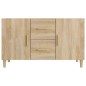 vidaXL Credenza Rovere Sonoma 100x36x60 cm in Legno Multistrato vidaXL Credenza Rovere Sonoma 100x36x60 cm in Legno Multistrato
