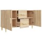 vidaXL Credenza Rovere Sonoma 100x36x60 cm in Legno Multistrato vidaXL Credenza Rovere Sonoma 100x36x60 cm in Legno Multistrato
