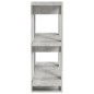 vidaXL Libreria/Divisorio Grigio Cemento 80x30x87 cm vidaXL Libreria/Divisorio Grigio Cemento 80x30x87 cm