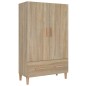vidaXL Credenza Rovere Sonoma 70x31x115 cm in Legno Multistrato vidaXL Credenza Rovere Sonoma 70x31x115 cm in Legno Multistrato