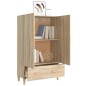 vidaXL Credenza Rovere Sonoma 70x31x115 cm in Legno Multistrato vidaXL Credenza Rovere Sonoma 70x31x115 cm in Legno Multistrato