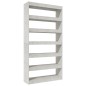 vidaXL Libreria/Divisorio GrigioCemento 100x30x198cm Legno Multistrato vidaXL Libreria/Divisorio GrigioCemento 100x30x198cm Legno Multistrato