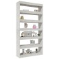 vidaXL Libreria/Divisorio GrigioCemento 100x30x198cm Legno Multistrato vidaXL Libreria/Divisorio GrigioCemento 100x30x198cm Legno Multistrato
