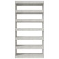vidaXL Libreria/Divisorio GrigioCemento 100x30x198cm Legno Multistrato vidaXL Libreria/Divisorio GrigioCemento 100x30x198cm Legno Multistrato