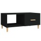 vidaXL Tavolino da Salotto Nero 89,5x50x40 cm in Legno Multistrato vidaXL Tavolino da Salotto Nero 89,5x50x40 cm in Legno Multistrato