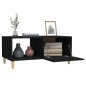 vidaXL Tavolino da Salotto Nero 89,5x50x40 cm in Legno Multistrato vidaXL Tavolino da Salotto Nero 89,5x50x40 cm in Legno Multistrato