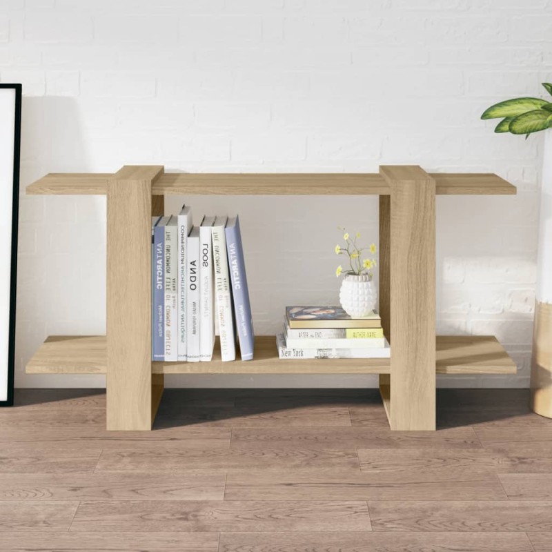vidaXL Libreria Rovere Sonoma 100x30x51 cm in Legno Multistrato vidaXL Libreria Rovere Sonoma 100x30x51 cm in Legno Multistrato