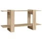 vidaXL Libreria Rovere Sonoma 100x30x51 cm in Legno Multistrato vidaXL Libreria Rovere Sonoma 100x30x51 cm in Legno Multistrato